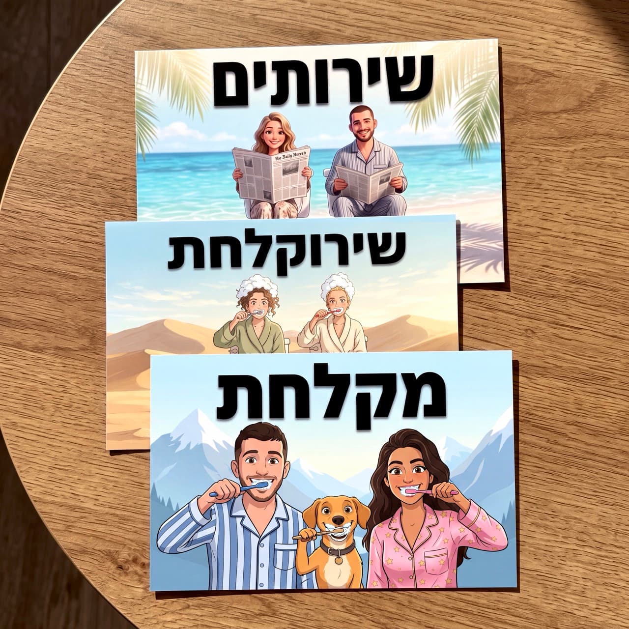 שלט למקלחת ולשירותים